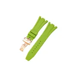 Светло-зеленый, розово-золотой, застежка-бабочка