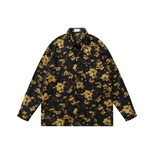 51XXHA Монохромный Унисекс Рубашки