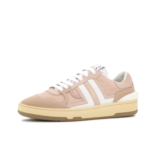 Lanvin Clay Low Top Скейтборд Кроссовки Женские Розовые