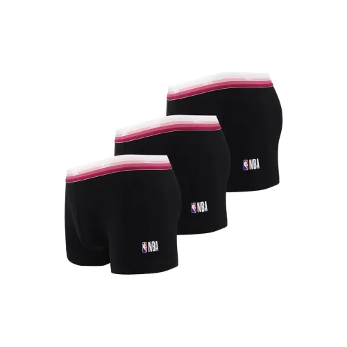 NBA Боксеры Мужские 3 упаковки черный