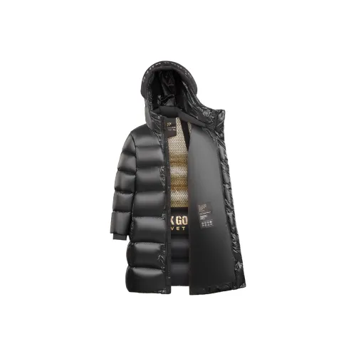 GOLDFARM Черный Kids Пуховики