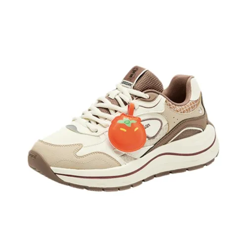 QIAODAN Легкий и Износостойкий Низкий Топ Повседневная Обувь Женская