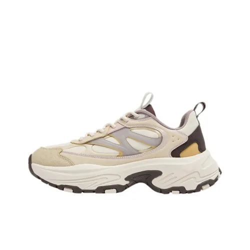 QIAODAN Водонепроницаемый и Легкий Низкий Топ Повседневная Обувь Женская Бежевый Хаки