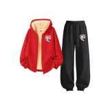 [Thickened и с флисовой подкладкой] Di'S Hope K Красный + Di'S Hope K Черный