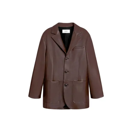 CELINE FW25 Кожа Куртка Женская