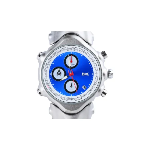 KIOSK Нерегулярная форма Watch Judge Oakley Винтаж Мужской Модный Серебряный Роскошь Американский Окаменелость