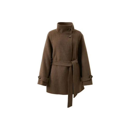 3COLOUR Фундуковый Коричневый Женское Пальто