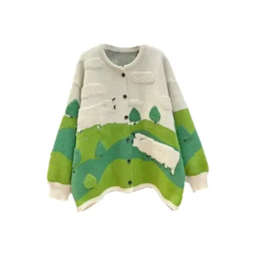 Incolore Зеленый Женский Трикотаж