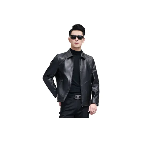 MAREA VESUVIO Кожа Куртка Мужская