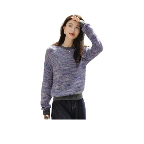 Dme Синий Фиолетовый Женский Трикотаж