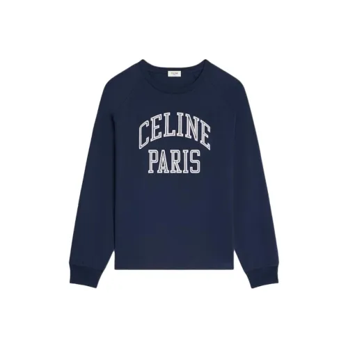 CELINE FW25 Реглан-рукав Т-рубашка Женская