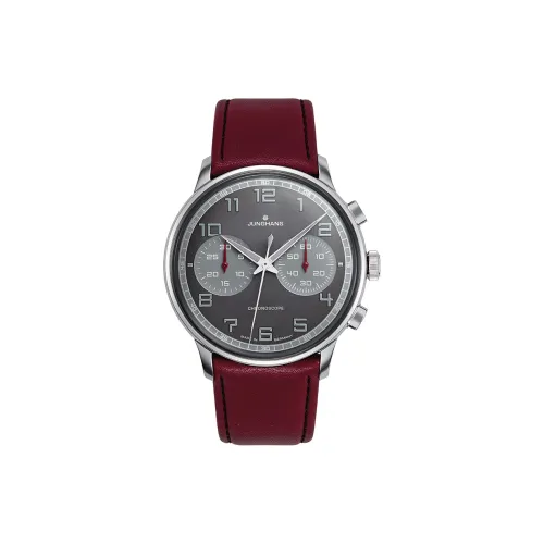 JUNGHANS Механический механизм Мужские часы Master Collection 40,8 мм Серый