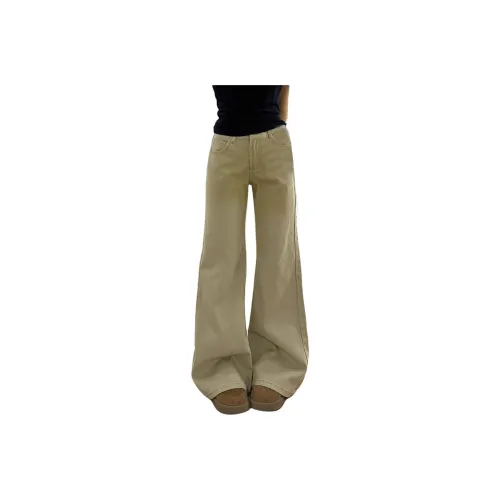 Bamboo Twill Damask и Silk Record Джинсы Женские