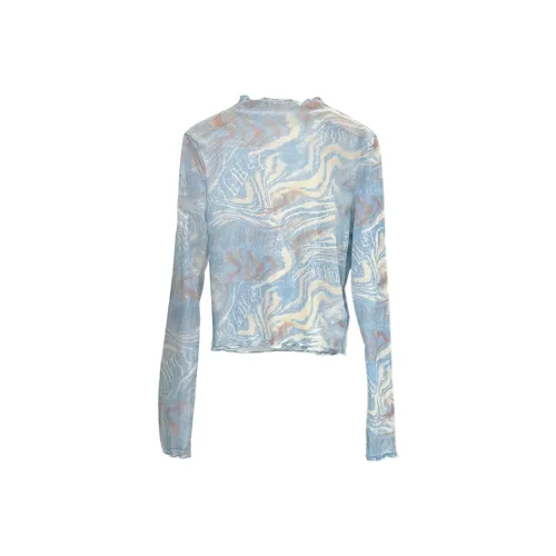 Nathania Синий Женские T-рубашки