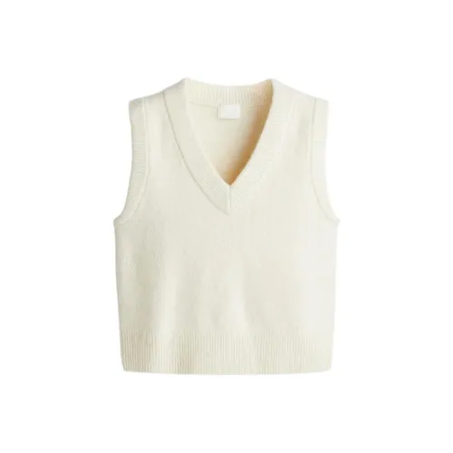 H M Кремовые Женские Майки