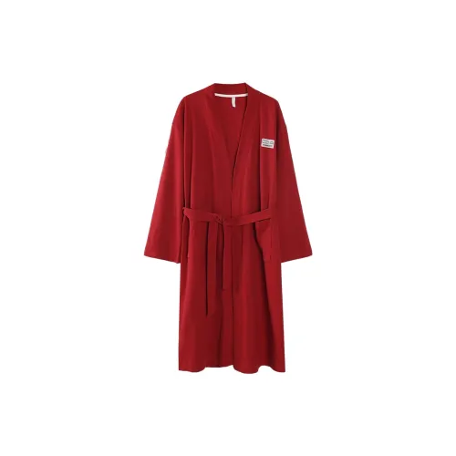 FENTENGCARE Красный Мужской Банные халаты