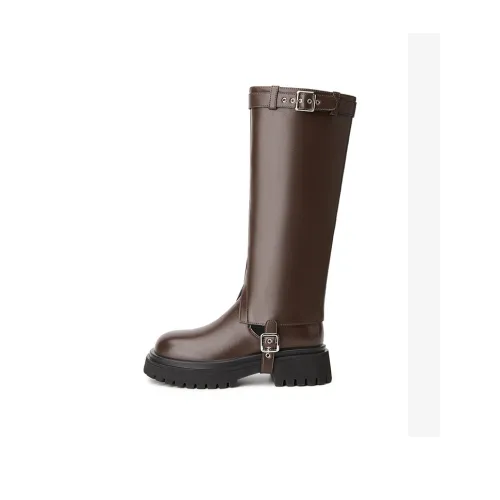 ST SAT Женские сапоги на высоком каблуке с высоким верхом