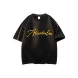 Чёрный (Жёлтый текст)