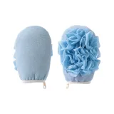 Светло-синий ❀ Перчатка-Стиль Скрабирующие Товары