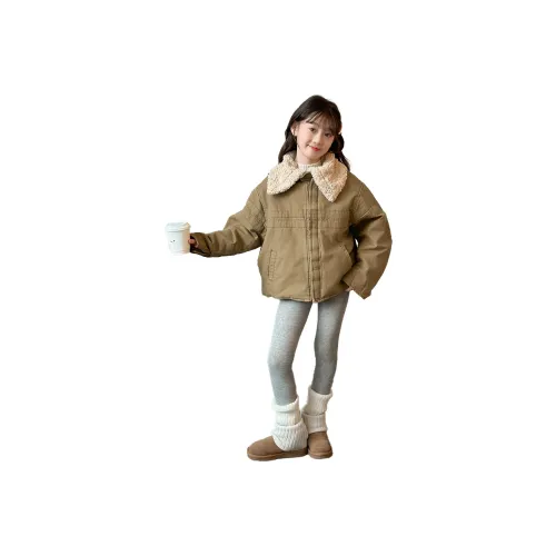 T.MOO Хаки Школьный возраст Утеплённые куртки