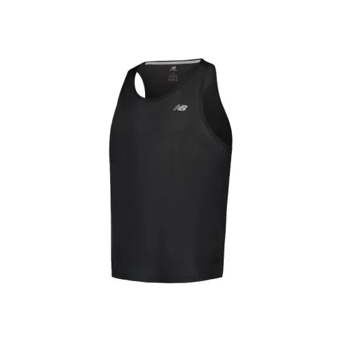 New Balance Athletics Singlet Бег Майка Мужская Черная