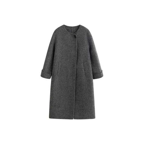 Inman Athens Серый Женский Пальто