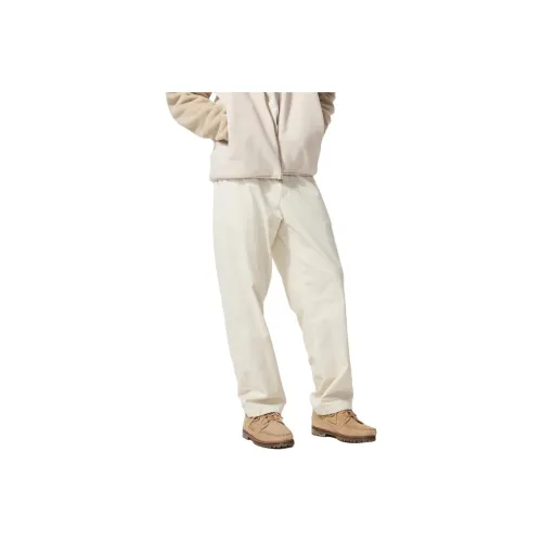 UNIQLO Экрю Унисекс Повседневные Брюки