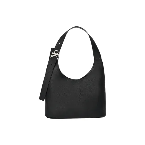 CALVIN KLEIN Синтетический материал Сумка через плечо Средняя Женская Космический черный