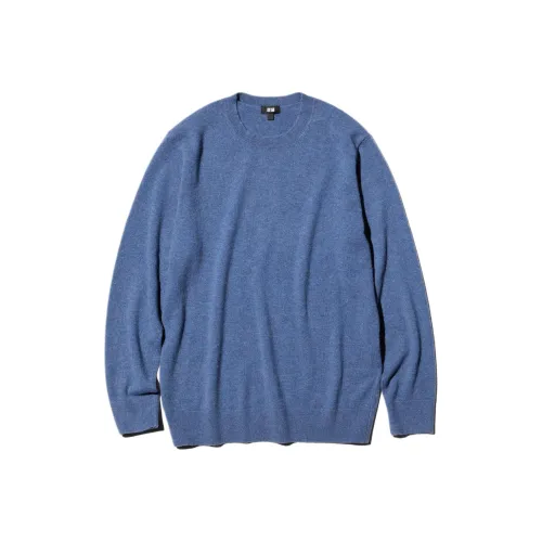 UNIQLO Синие Мужские Свитера