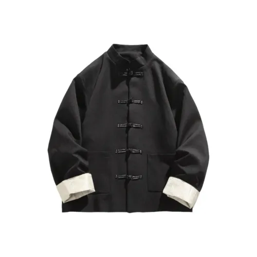 JIARONG Черный Унисекс Куртки