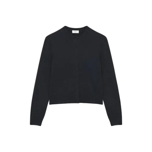 Aritzia Bare Кашемир Носки Crew Кардиган Кашемир Свитер Женские