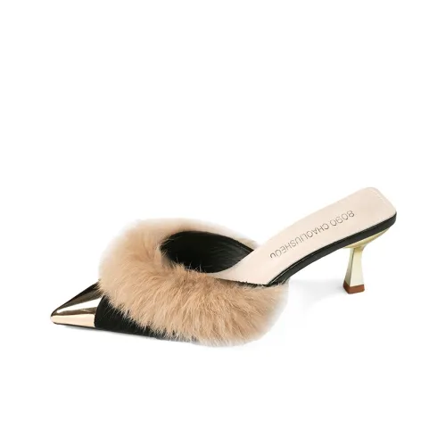 Puppytown Резиновая подошва противоскользящие домашние тапочки для женщин