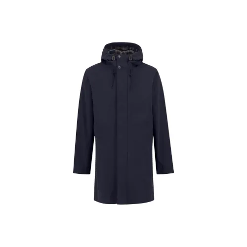 BARBOUR Темно-синие мужские куртки