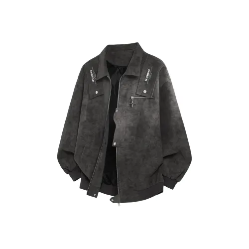 IN'S Унисекс Кожаные Куртки