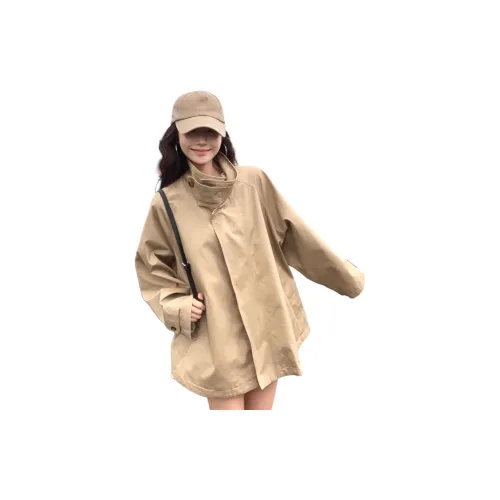 JOPPTI Khaki Женская тренч-куртка