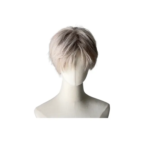 YOSEE Корейский стиль Свет Differential Grinder Короткие волосы Мужская парик Высокая температура Пряжа