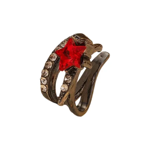 HAZYOU Циркон Нижняя заколка On Серьги Женские