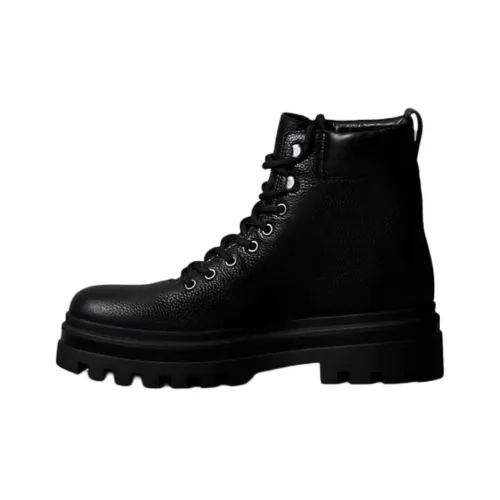 CKJ CALVIN KLEIN JEANS 15 см Мартин Ботинок 5 см Мужской Черный