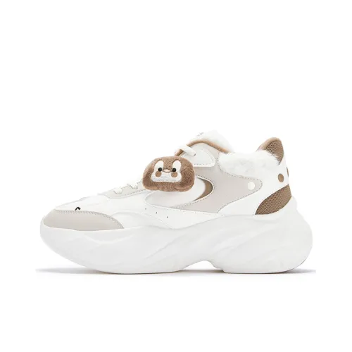 361° Penguin Shoes Теплоизоляционный устойчивый к истиранию противоскользящий низкий топ повседневная обувь женские овсяное молоко