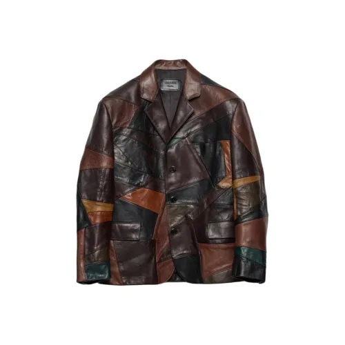 PRADA FW25 Кожа Куртка Мужская