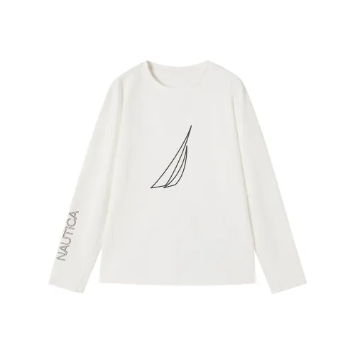 NAUTICA Длинный рукав Т-рубашка Осенний Подростки