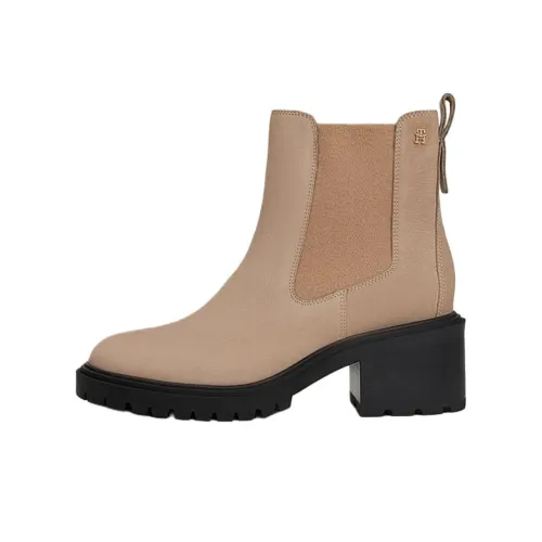 Tommy Hilfiger TH Monogram Chelsea 7cm Женские Тауповый