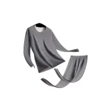 Светло-серый меланж