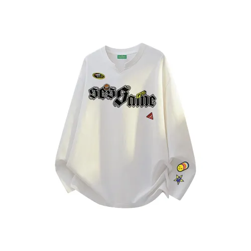 Улица Сезам Длинный рукав Т-рубашка Унисекс