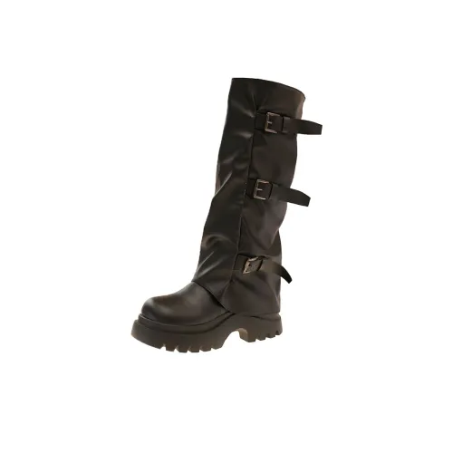 Puppytown Tube Брюки с Stacked Ботинки Женские