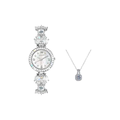 AIYISHI Кварцевый механизм Часы Женские часы Мать жемчуга Циферблат