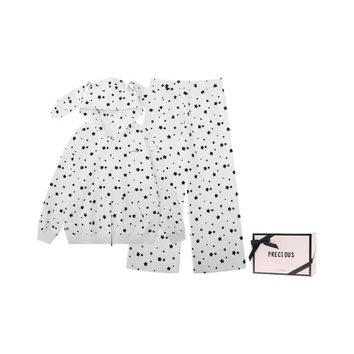 NATTY Белый Ухо Кролик Одежда Комплекты [Коробка] Женские Пижамные комплекты