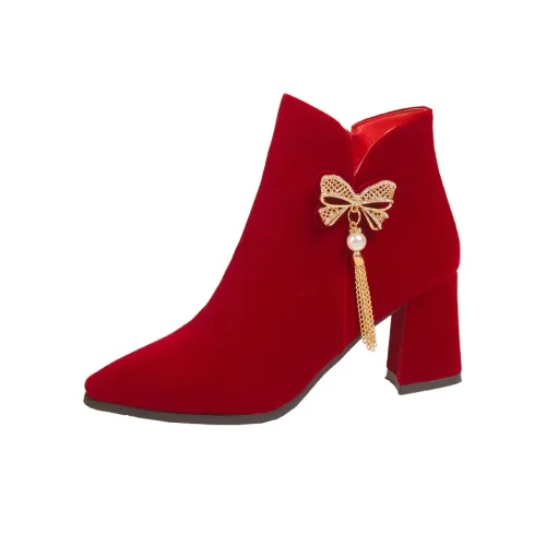 UMEK Грубый каблук Высокие каблуки 3 см 5 см 7 см Женские