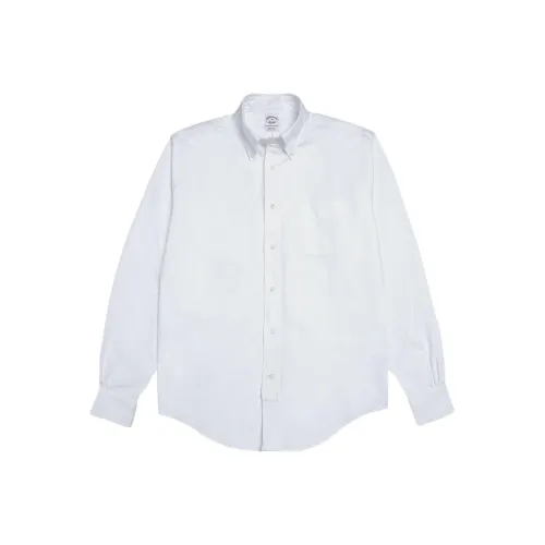 BROOKS BROTHERS Белые Мужские Рубашки