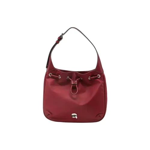 Karl Lagerfeld Полиамид Рюкзак Сумка Женская Красная